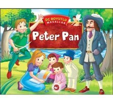 Beyaz Balina Yayınları Peter Pan - Üç Boyutlu Masallar - Beyaz Balina Yayınları - Kolektif Kitabı