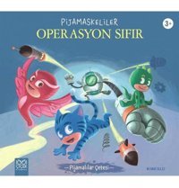 1001 Çiçek Kitaplar Pijamaskeliler Operasyon Sıfır kitabı - Romuald - 1001 Çiçek Kitaplar