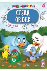 Timaş Çocuk Cesur Ördek - Mini Masallar 4 (33) Timaş Çocuk kitap (Koruma Poşetli)