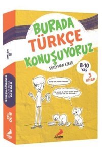 Erdem Yayınları Kıda K10 Erdem Burada Türkçe Konuşuyoruz (5 Kitap) 8-10 Yaş - Süleyman Ezber