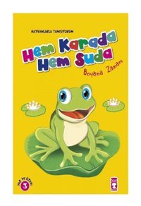 Timaş Çocuk Hem Karada Hem Suda Boyama Zamanı