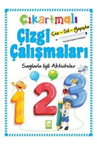 Beyaz Balina Yayınları Çıkartmalı Çizgi Çalışmaları-sayılarla Ilgili Aktiviteler - Kolektif