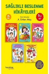 hayykitap Sağlıklı Beslenme Hikayeleri (5 Kitap Takım) - A. Erkan Akay 9786257909822