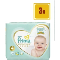 Prima Premium Care 4 Numara Cırtlı Bebek Bezi 4x32 Adet