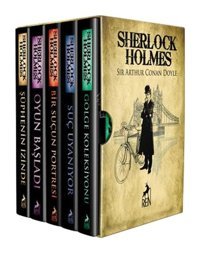 Sherlock Holmes - Bütün Hikayeler - 5 Kitap Takım - Sir Arthur Conan Doyle - Ren Kitap