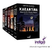 İndigo Kitap Karantina Serisi 5 Kitap Set Ciltsiz Beyza Alkoç
