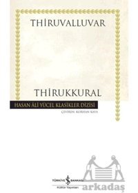 Thirukkural İş Bankası Kültür Yayınları Thiruvalluvar