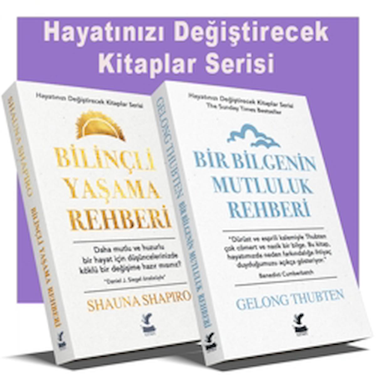 Hayatınızı Değiştirecek Kitaplar Serisi - 2 Kitap Set / Shauna Shapiro / Güney Kitap / 9786057135995
