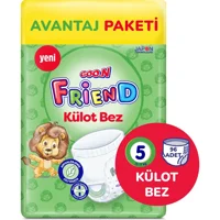 Goon Friend 5 Numara Külot Bebek Bezi 96 Adet