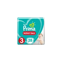 Prima 4 Numara Cırtlı Bebek Bezi 28 Adet