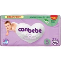 Canbebe Fırsat Paketi 5 Numara Bantlı Bebek Bezi 46 Adet