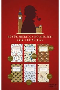 hayykitap Büyük Sherlock Holmes Seti (6 Kitap Takım) - Sir Arthur Conan Doyle 9786257685054