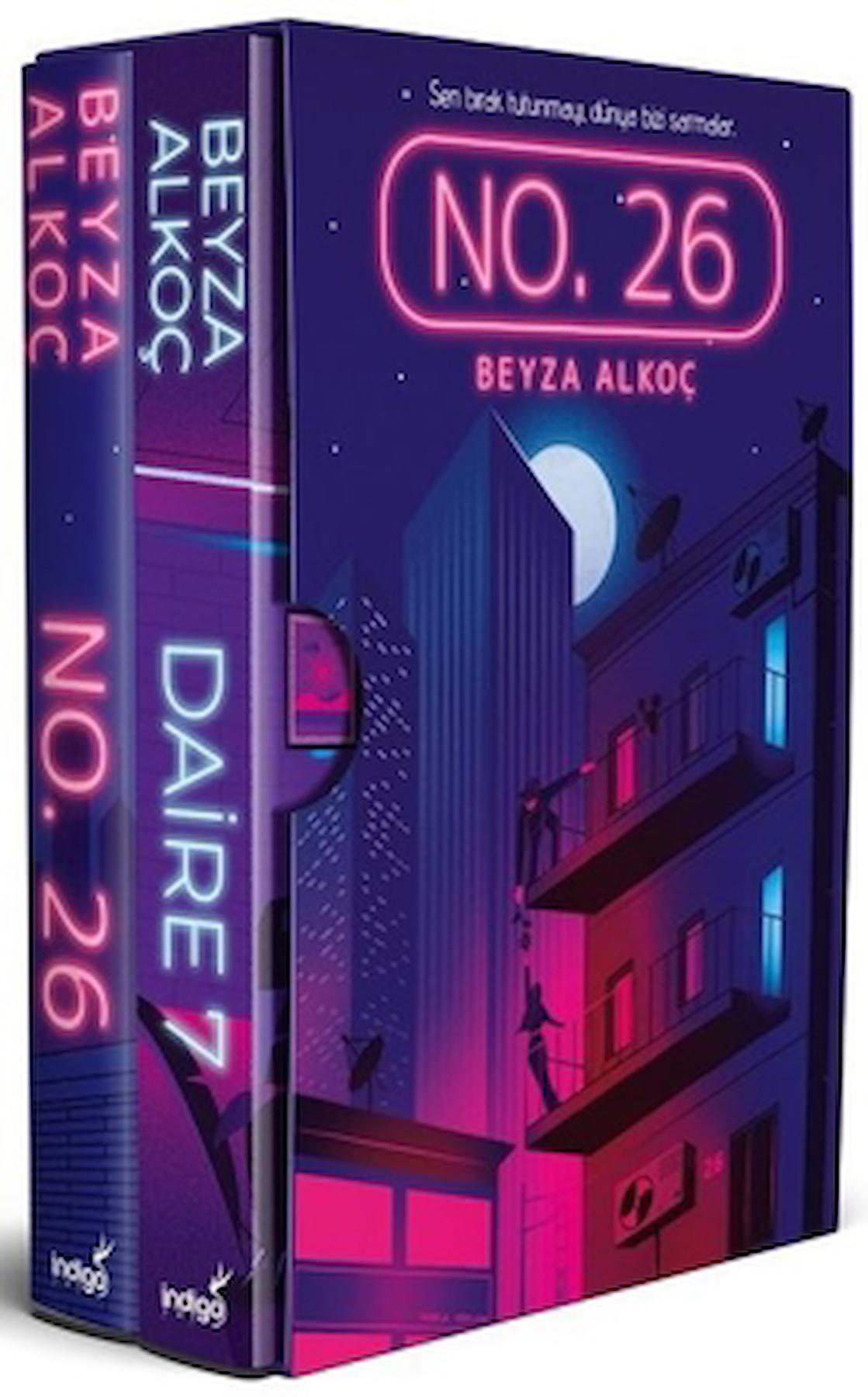 No.26 Serisi Seti (2 Kitap) / Beyza Alkoç / İndigo Kitap / 9786256372344 / Ciltli