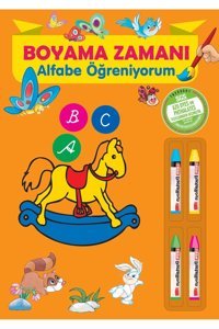Parıltı Yayınları Boyama Zamanı: Alfabe Öğreniyorum
