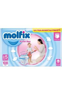 Molfix Junior 5 Numara Külot Bebek Bezi 108 Adet