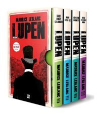 Arsen Lüpen Kutulu Siyah Set - 4 Kitap Takım - Maurice Leblanc - Dokuz Yayınları
