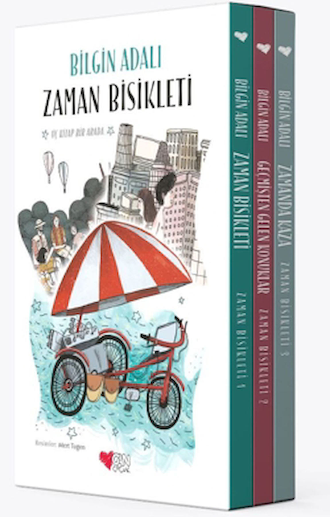 Zaman Bisikleti Üçlemesi Kutulu Set / Bilgin Adalı / Can Çocuk Yayınları / 9789750764356