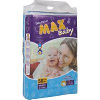 Max Baby Maxi 4 Numara Cırtlı Bebek Bezi 50 Adet