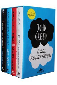 Pegasus Yayınları John Green Özel Koleksiyonu Kutulu Set (Ciltli 4 Kitap) - John Green