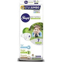 Sleepy Jumbo 7 Numara Organik Cırtlı Bebek Bezi 32 Adet