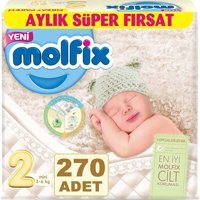 Molfix Mini 2 Numara Bantlı Bebek Bezi 270 Adet