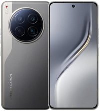 Tecno Camon 40 Premier 256 GB Hafıza 12 GB Ram 6.67 inç 50 MP Çift Hatlı AMOLED Ekran Android Akıllı Cep Telefonu Siyah