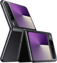 Huawei Pura X 256 GB Hafıza 12 GB Ram 6.3 inç 50 MP Çift Hatlı OLED Ekran HarmonyOS Akıllı Cep Telefonu Siyah