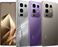 Infinix Note 50 Pro 4G 256 GB Hafıza 12 GB Ram 6.78 inç 50 MP Çift Hatlı AMOLED Ekran Android Akıllı Cep Telefonu Mor