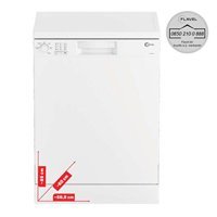 Flavel FLV5001 BM 5 Programlı A+ Enerji Sınıfı 13 Kişilik Beyaz Solo Bulaşık Makinesi
