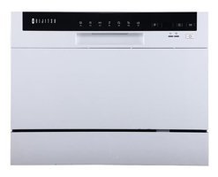Dijitsu DSB7000 7 Programlı F Enerji Sınıfı 6 Kişilik Beyaz Tezgah Üstü Bulaşık Makinesi