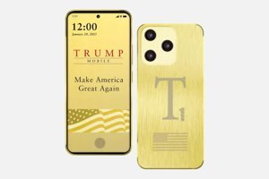 Trump Mobile T1 Phone 256 GB Hafıza 12 GB Ram 6.25 inç 50 MP Çift Hatlı AMOLED Ekran Android Akıllı Cep Telefonu Altın