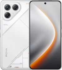 Tecno Pova 7 Ultra 256 GB Hafıza 12 GB Ram 6.67 inç 108 MP Çift Hatlı AMOLED Ekran Android Akıllı Cep Telefonu Beyaz