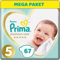 Prima Premium Care 5 Numara Cırtlı Bebek Bezi 67 Adet