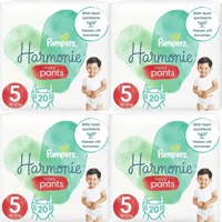 Prima Harmonie 5 Numara Organik Külot Bebek Bezi 80 Adet