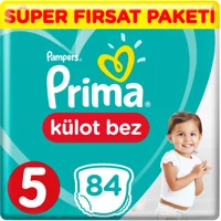 Prima Junior 5 Numara Külot Bebek Bezi 84 Adet