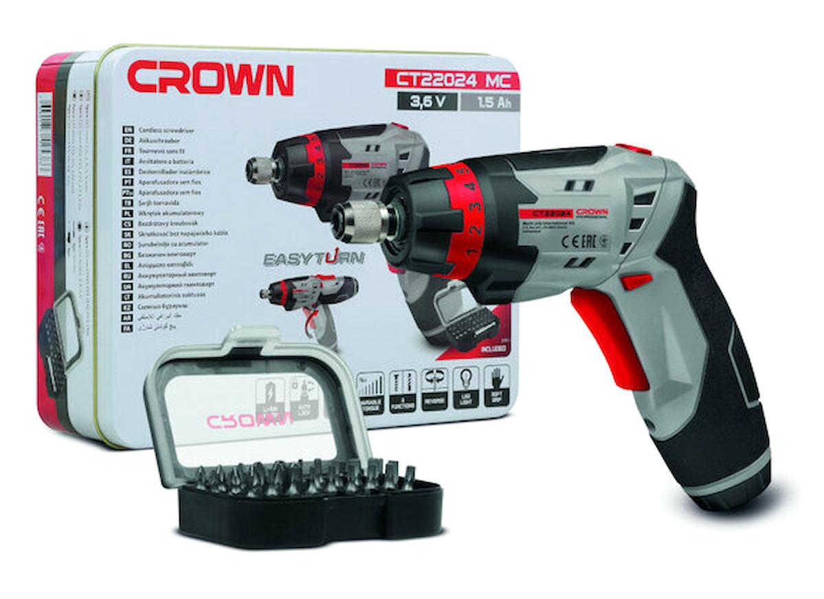 CROWN Akülü Vidalama 3.6V-1.5Ah Ct22024 Mc