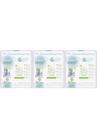 Sleepy Bio Natural 6 Numara Organik Cırtlı Bebek Bezi 3x64 Adet