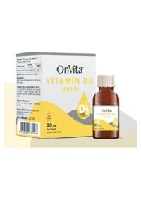 Onvita Vitamin D3 Çocuk Yetişkin 20 ml