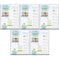 Sleepy Bio Natural 6 Numara Organik Cırtlı Bebek Bezi 5x16 Adet