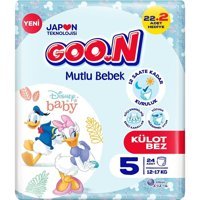 Goon Mutlu Bebek Junior 5 Numara Külot Bebek Bezi 120 Adet
