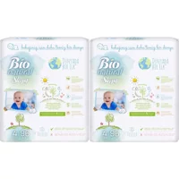 Sleepy Bio Natural 4 Numara Organik Cırtlı Bebek Bezi 2x96 Adet