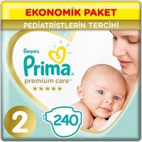 Prima Yenidoğan 1 Numara Cırtlı Bebek Bezi 4x60 Adet