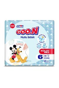 Goon Mutlu Bebek 6 Numara Külot Bebek Bezi 4x20 Adet