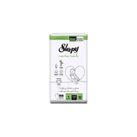 Sleepy Natural 1 Numara Organik Cırtlı Bebek Bezi 3x42 Adet