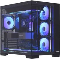 GamePower Warcry Pulse 4xARGB Fan 850W ATX 3.1 - PCIe 5.1 80+ Gold Temperli Cam ATX Gaming (Oyuncu) Kasa