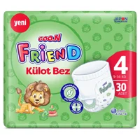 Goon Friend 4 Numara Külot Bebek Bezi 30 Adet