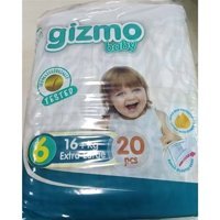 Gizmo XL 6 Numara Cırtlı Bebek Bezi 20 Adet