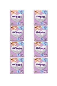 Canbebe Jumbo 5 Numara Bantlı Bebek Bezi 8x22 Adet