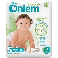 Önlem Botanika 5 Numara Organik Cırtlı Bebek Bezi 16 Adet