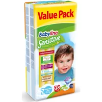 Babylino Sensitive XL 7 Numara Cırtlı Bebek Bezi 38 Adet
